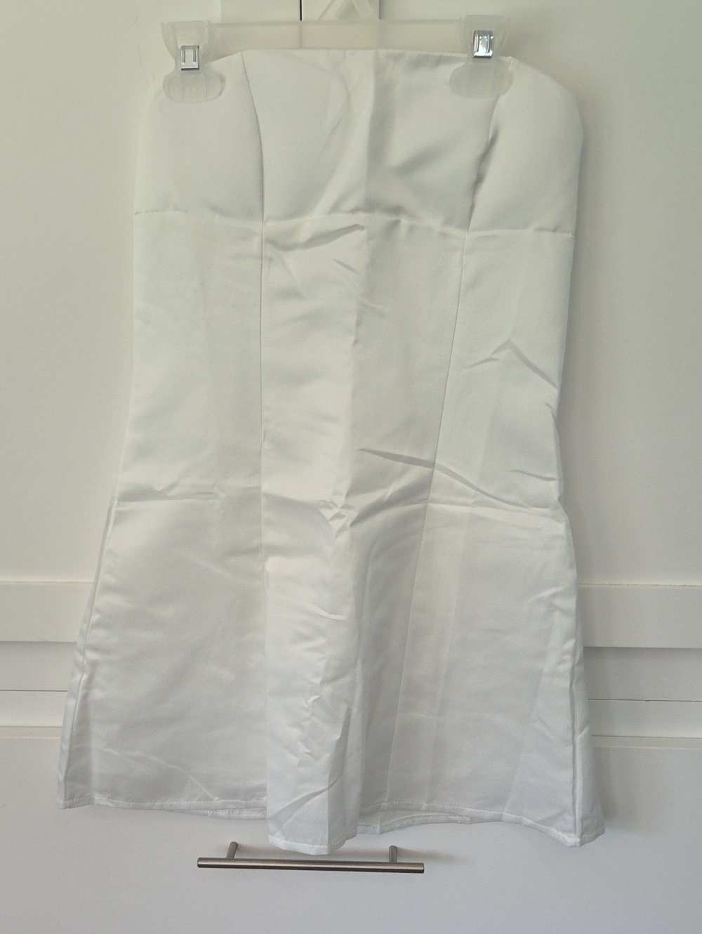 Strapless Sz S White Dress